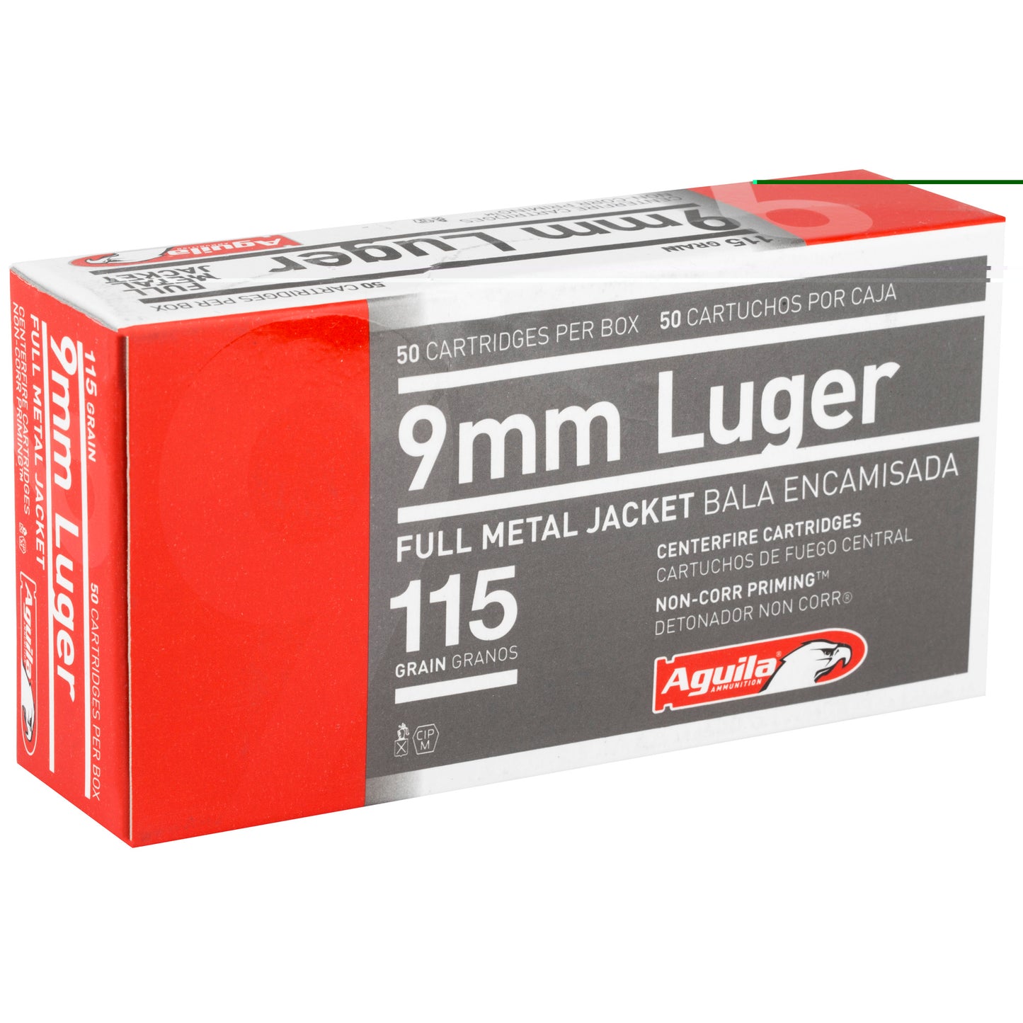 Aguila 9mm 115gr Fmj 50/1000