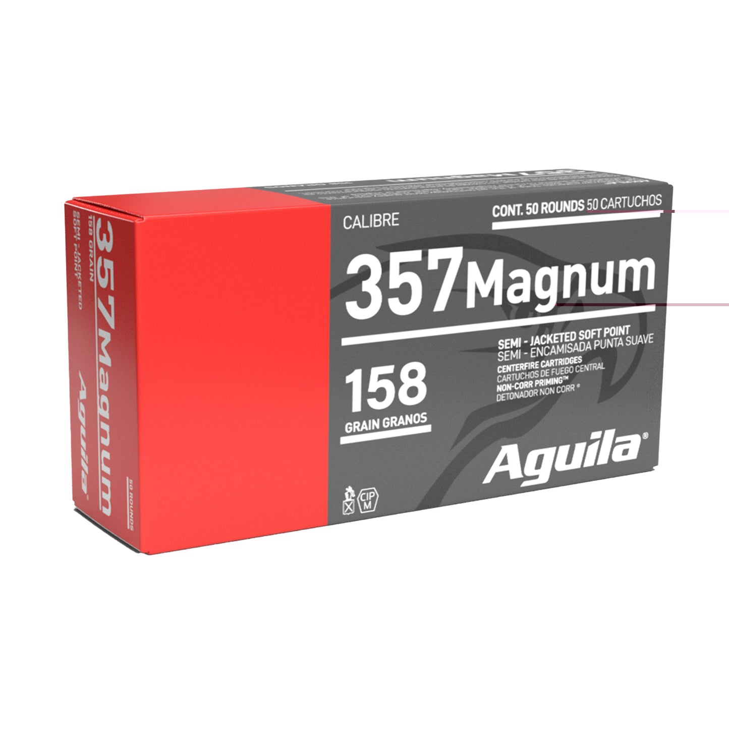 Aguila 357mag 158gr Sjsp 50/1000