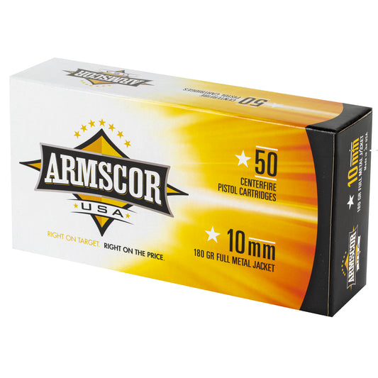 Armscor 10mm 180gr Fmj 50/1000