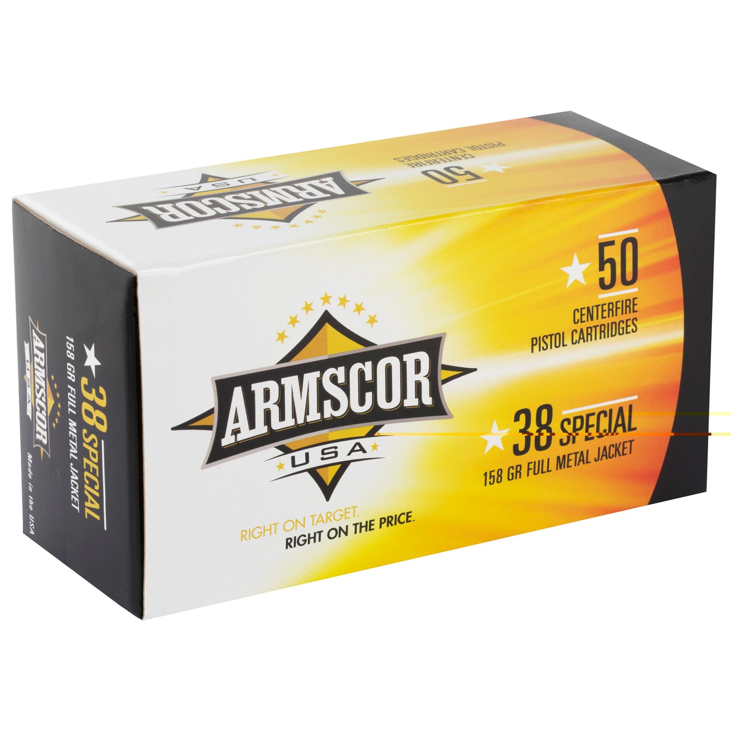 Armscor 38spl 158gr Fmj 50/1000