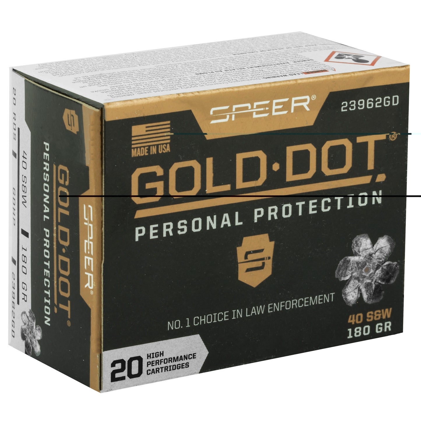 Spr Gold Dot 40sw 180gr Hp 20/200