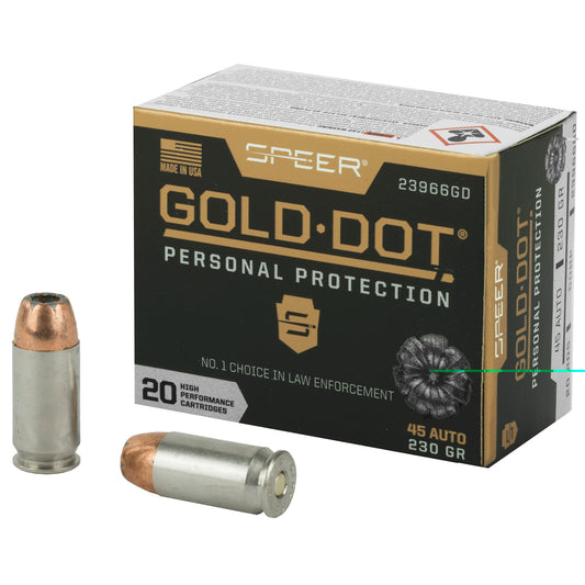 Spr Gold Dot 45acp 230gr Hp 20/200