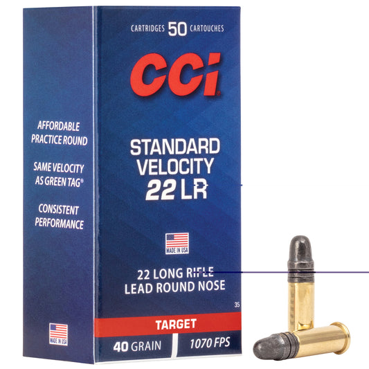 Cci 22lr Standard Vel Intl 50/5000