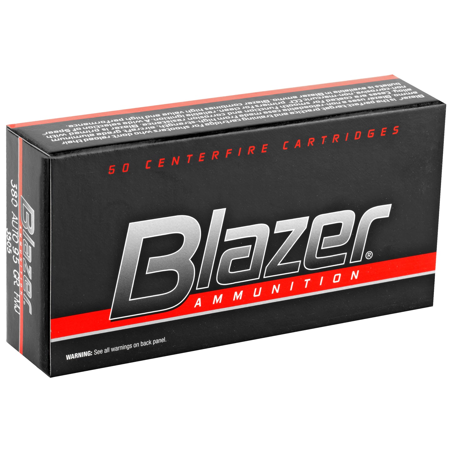 Blazer 380acp 95gr Fmj 50/1000