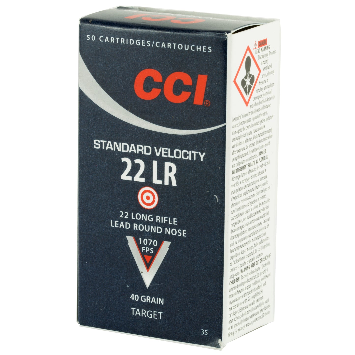 Cci 22lr Standard Vel Intl 50/5000