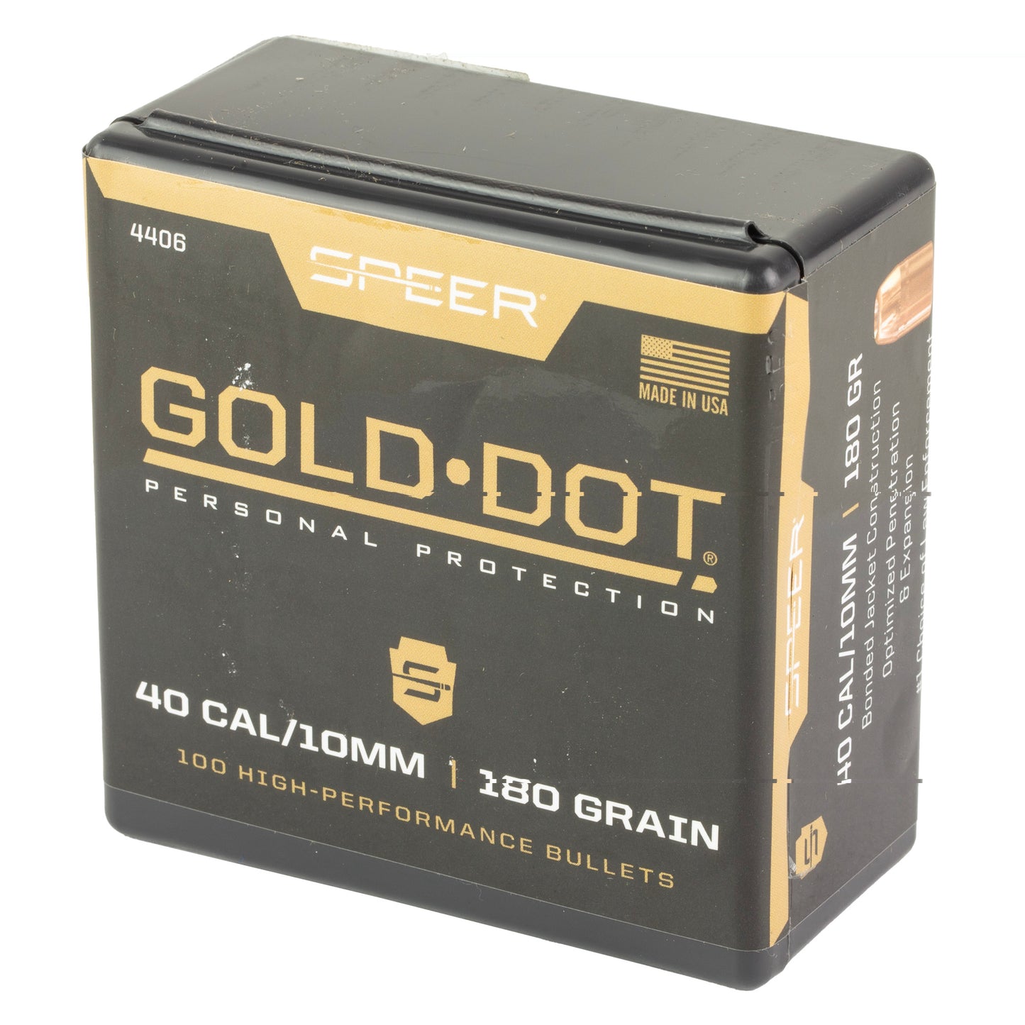 Spr Gold Dot .400 180gr Hp 100ct