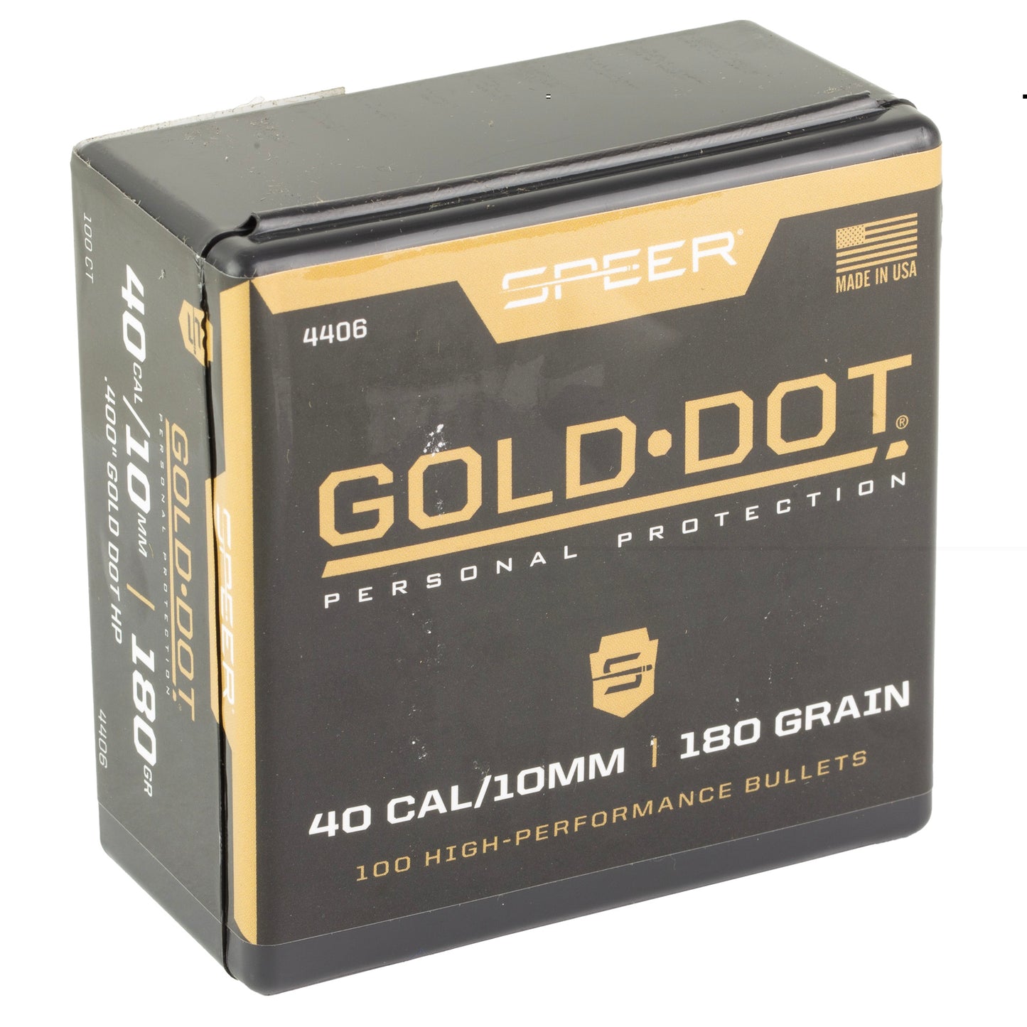 Spr Gold Dot .400 180gr Hp 100ct