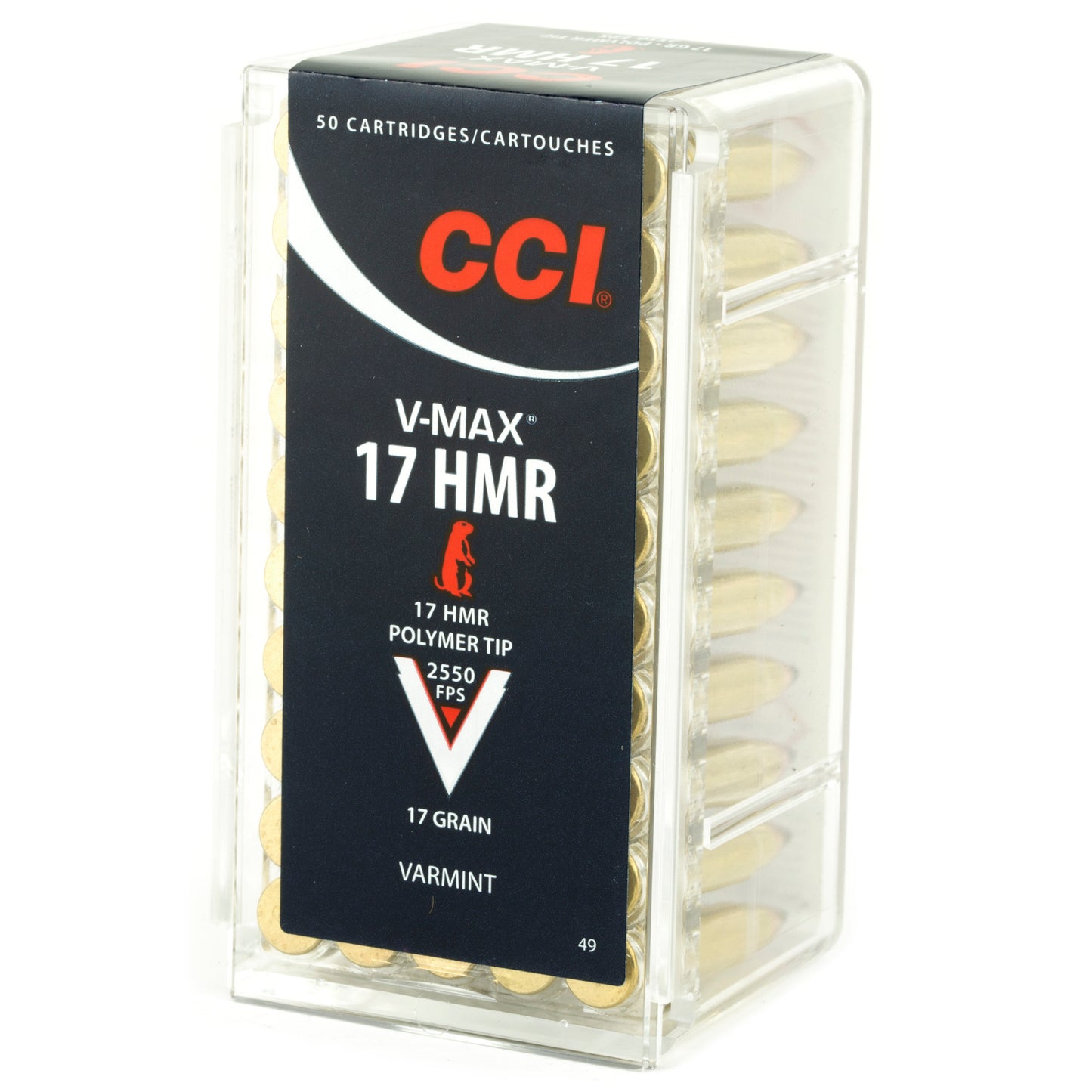 Cci 17hmr 17gr V-max 50/2000