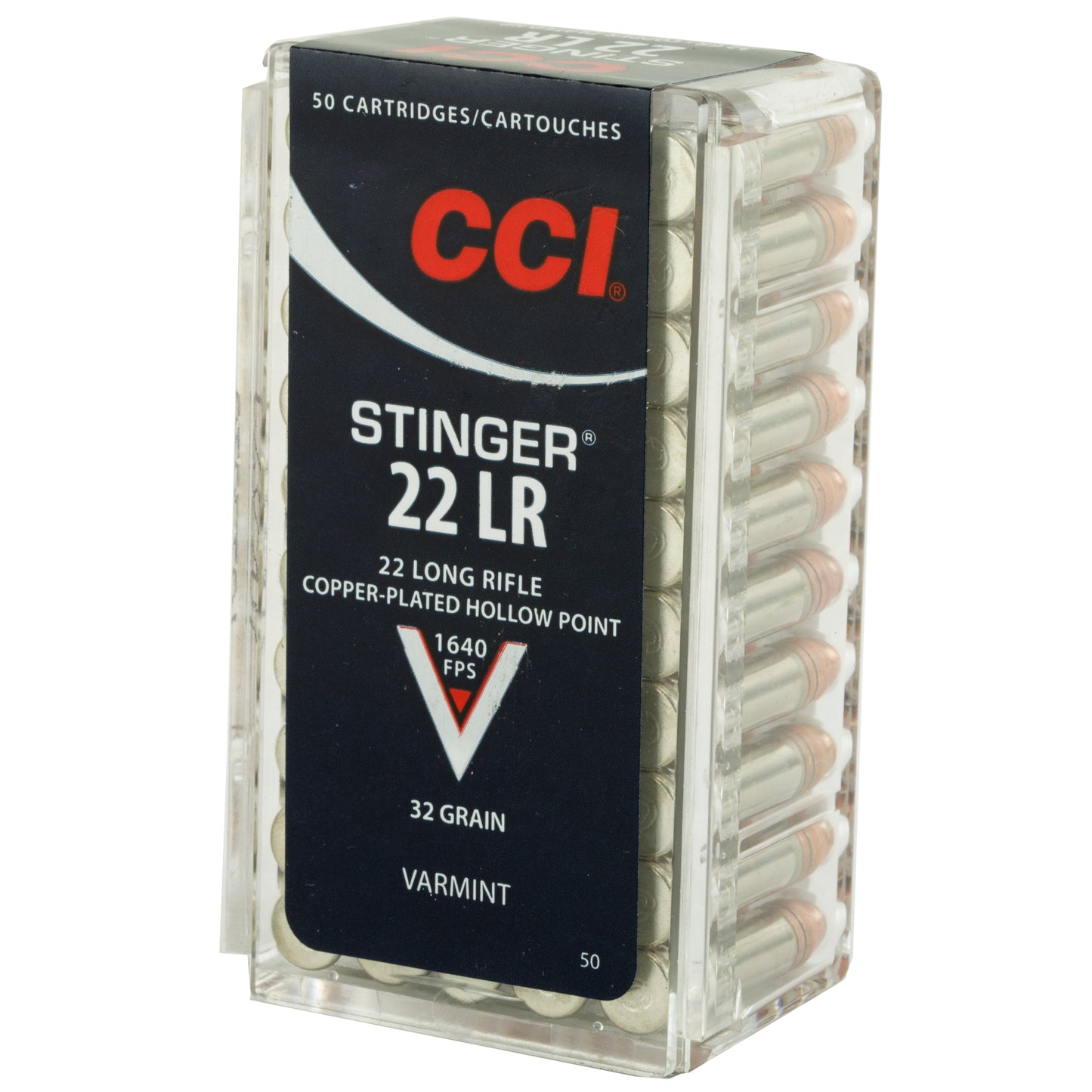 Cci "stinger" 22lr Hp 50/5000