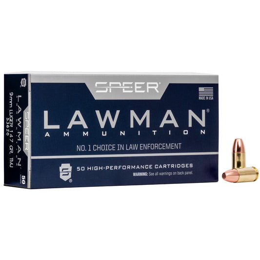 Spr Lawman 9mm 147gr Tmj 50/1000