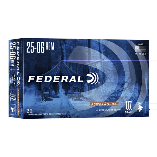 Fed Pwrshk 2506 117gr Sp 20/200