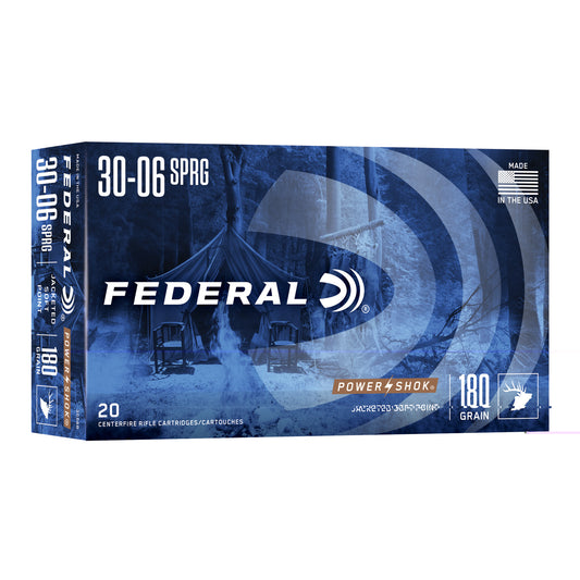 Fed Pwrshk 3006 180gr Sp 20/200