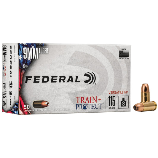 Fed Train/protct 9mm 115gr Vhp 50