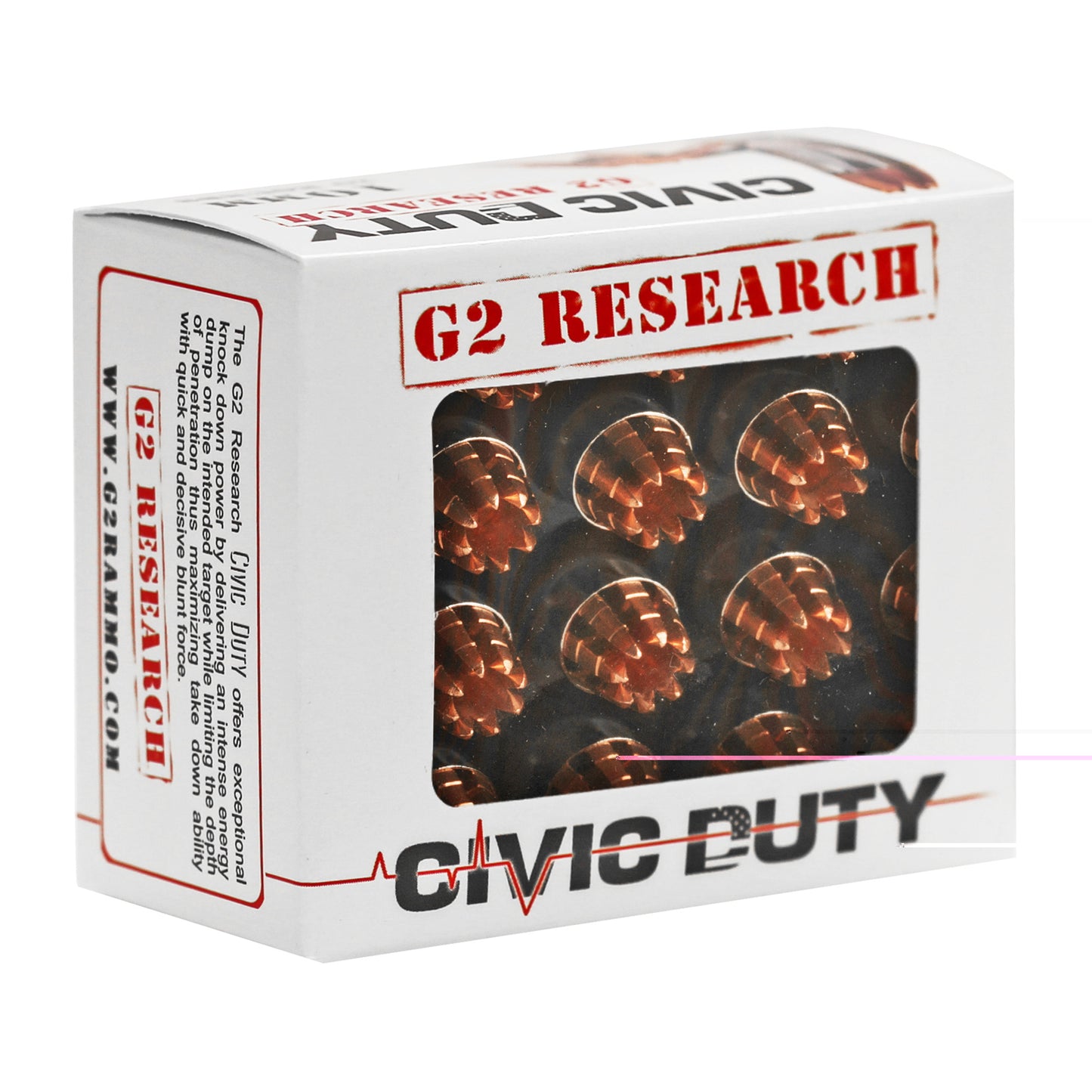 G2r Civic Duty 10mm 122gr 20/500