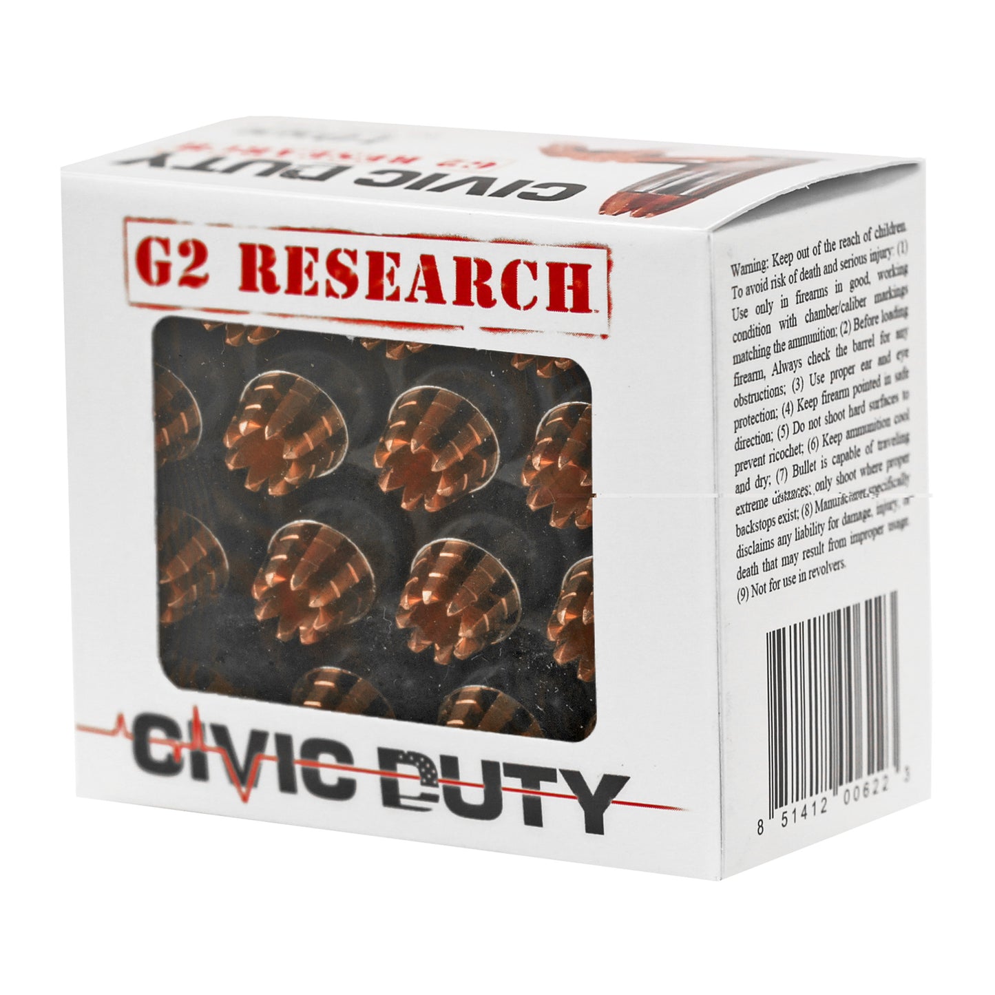 G2r Civic Duty 10mm 122gr 20/500