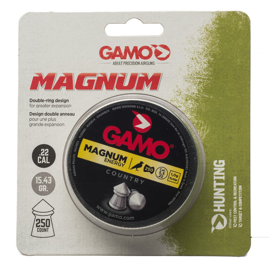 Gamo Magnum Sp Dbl Ring .22 250ct