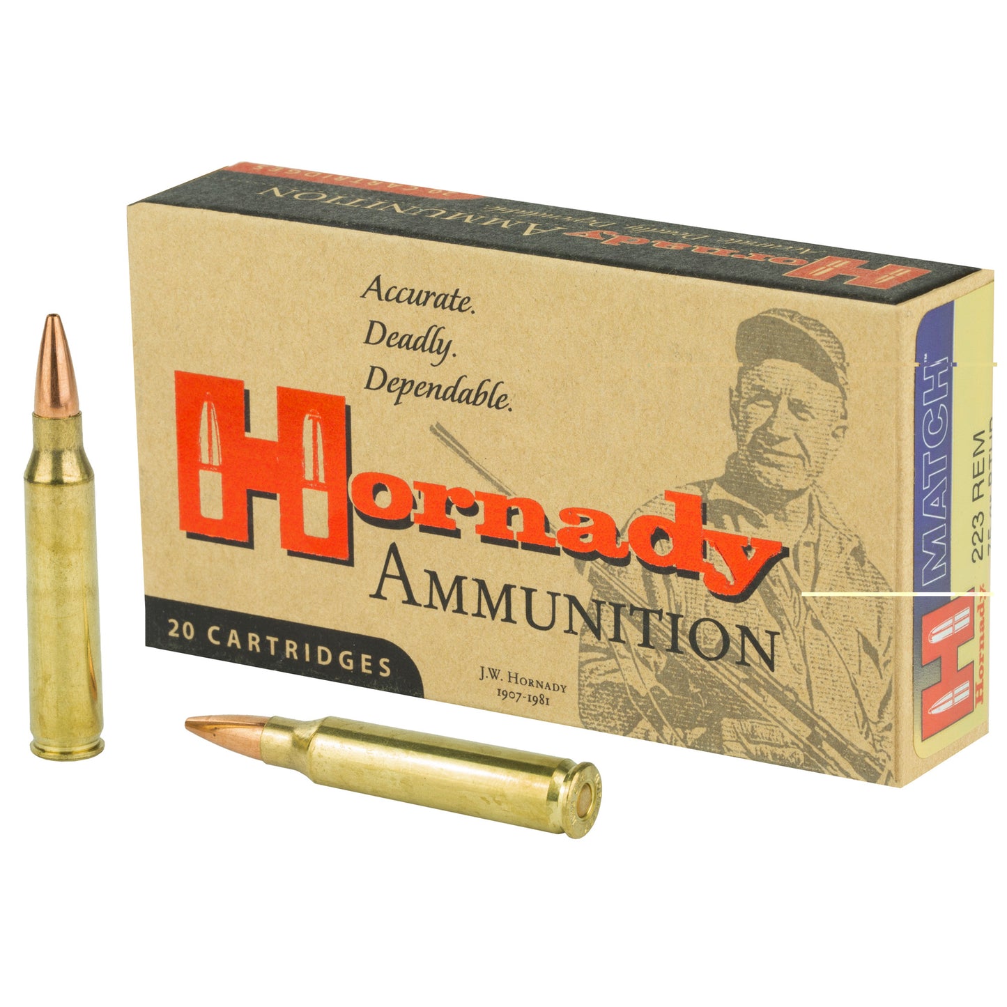 Hrndy 223rem 75gr Bthp Mtch 20/200