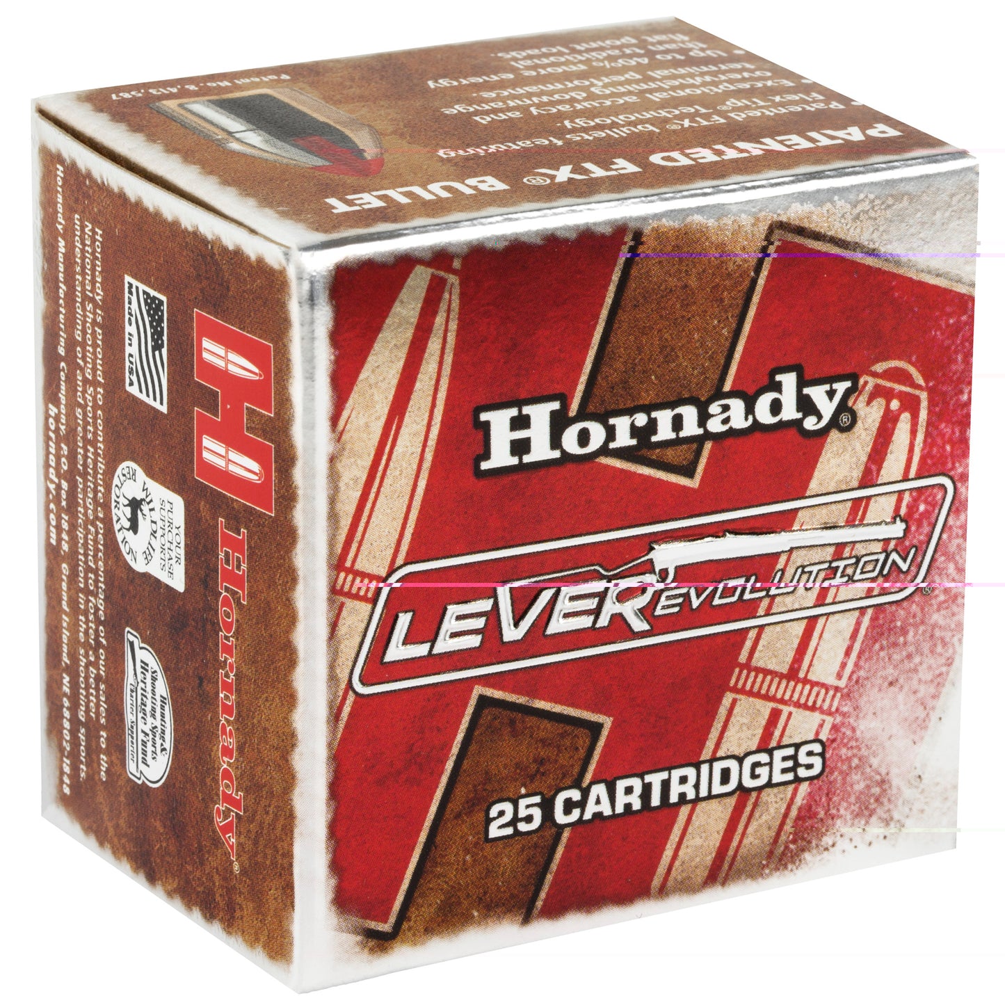 Hrndy Lvrevo 357mag 140gr 25/250