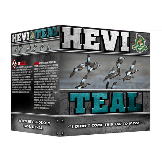 Hevi Teal 12ga 3" #6 25/250