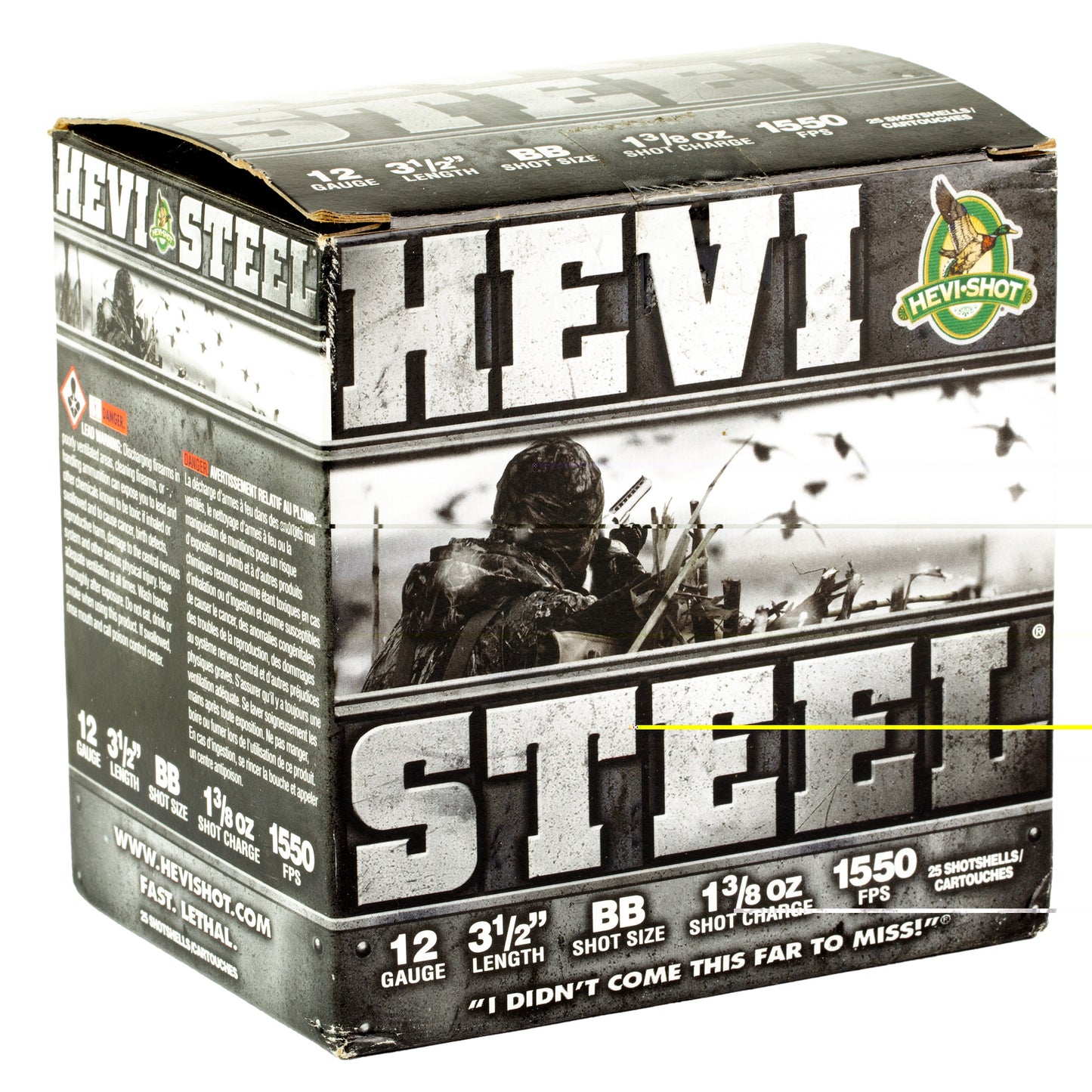 Hevi Steel 12ga 3.5" Bb 25/250