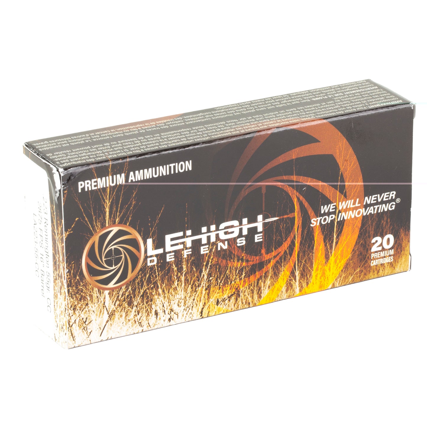 Lehigh Ctrl Chaos 223rem 55gr 20/200