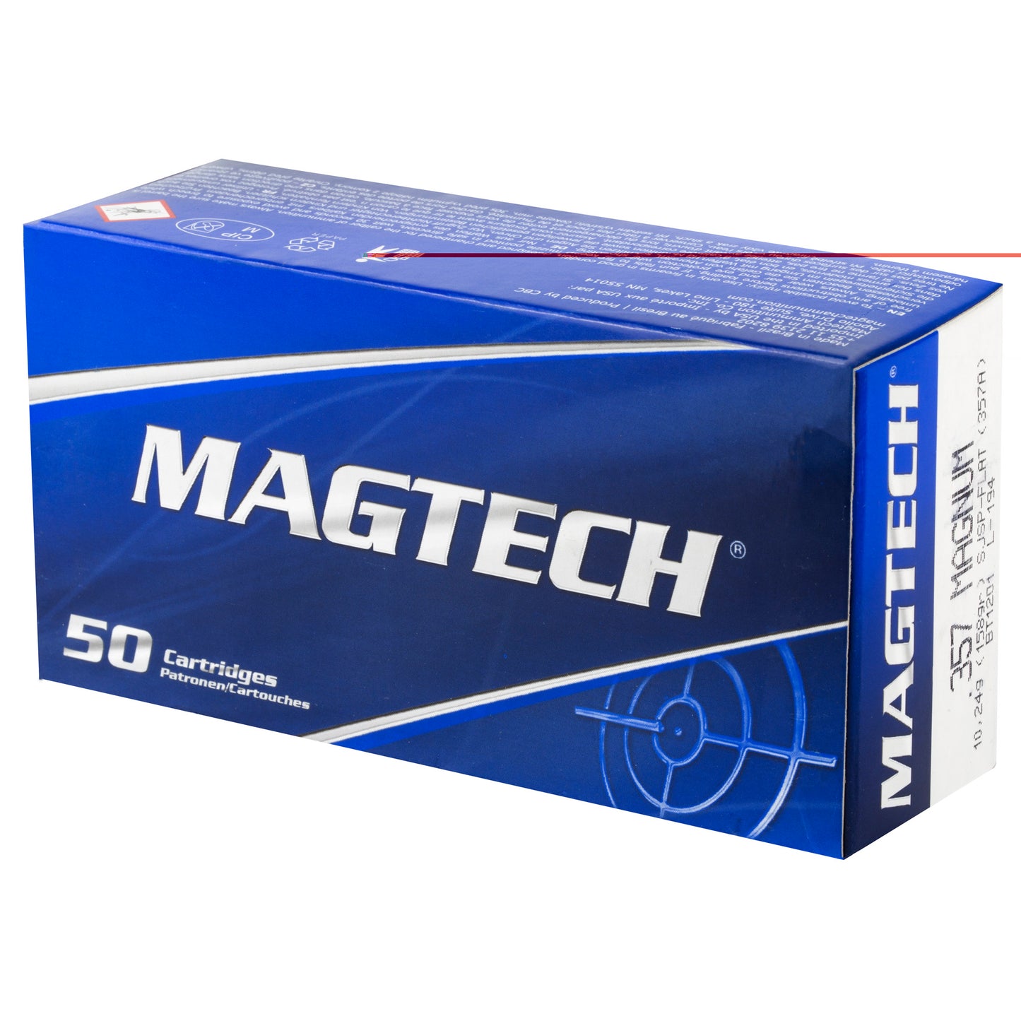 Magtech 357mag 158gr Jsp 50/1000