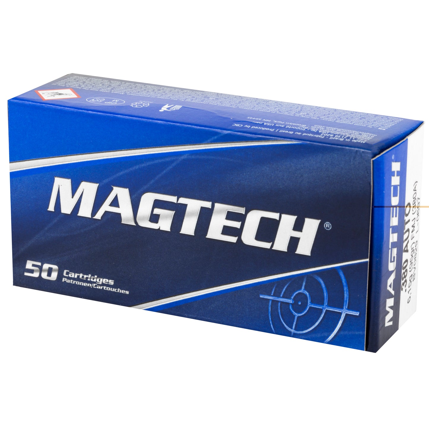 Magtech 380acp 95gr Fmj 50/1000