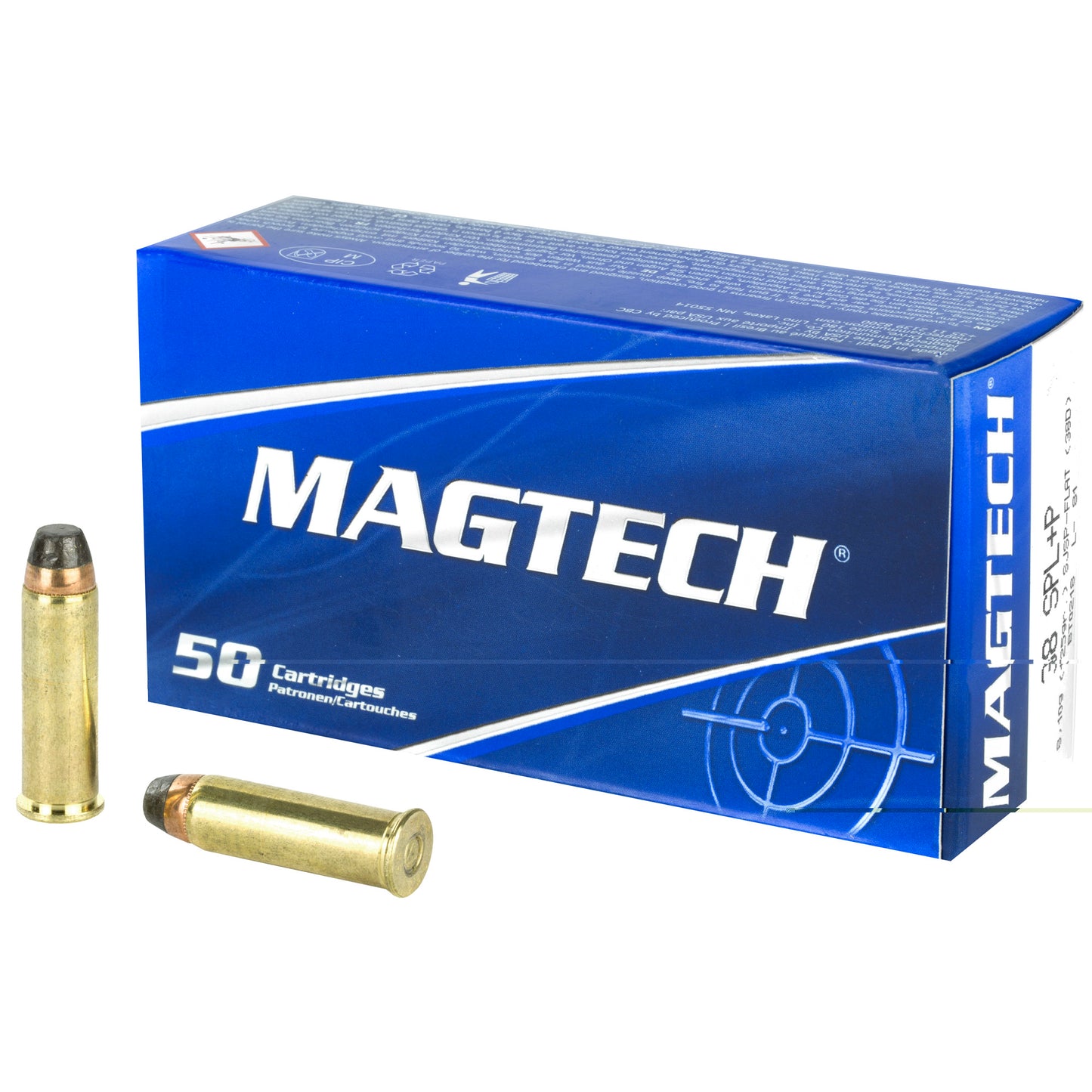 Magtech 38 Spl+p 125sjsp Flat 50/