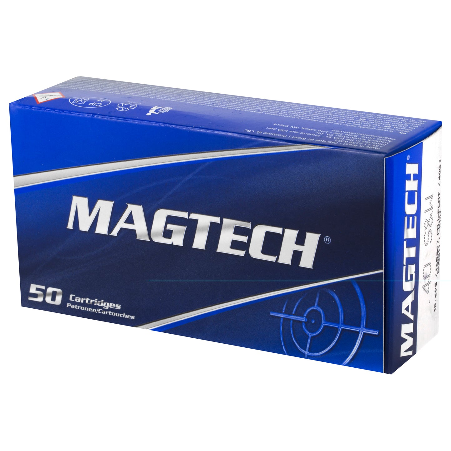 Magtech 40sw 165gr Fmj Flat 50/1000