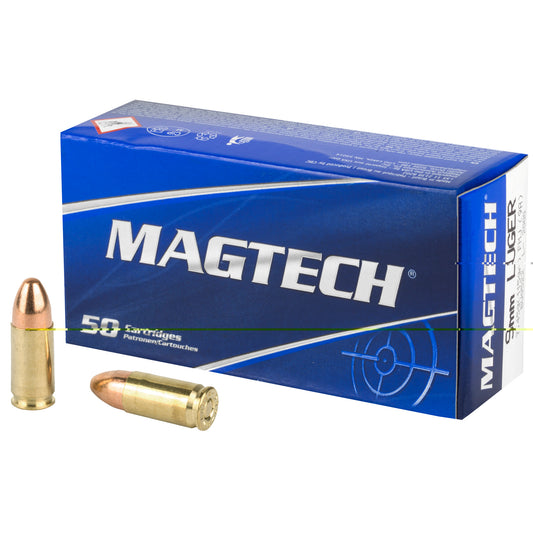 Magtech 9mm 115gr Fmj 50/1000