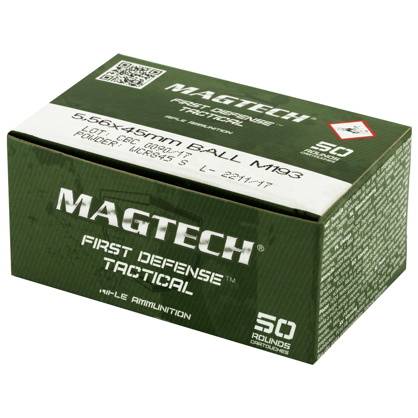 Magtech Cbc M193 556nato 55gr Fmj 50