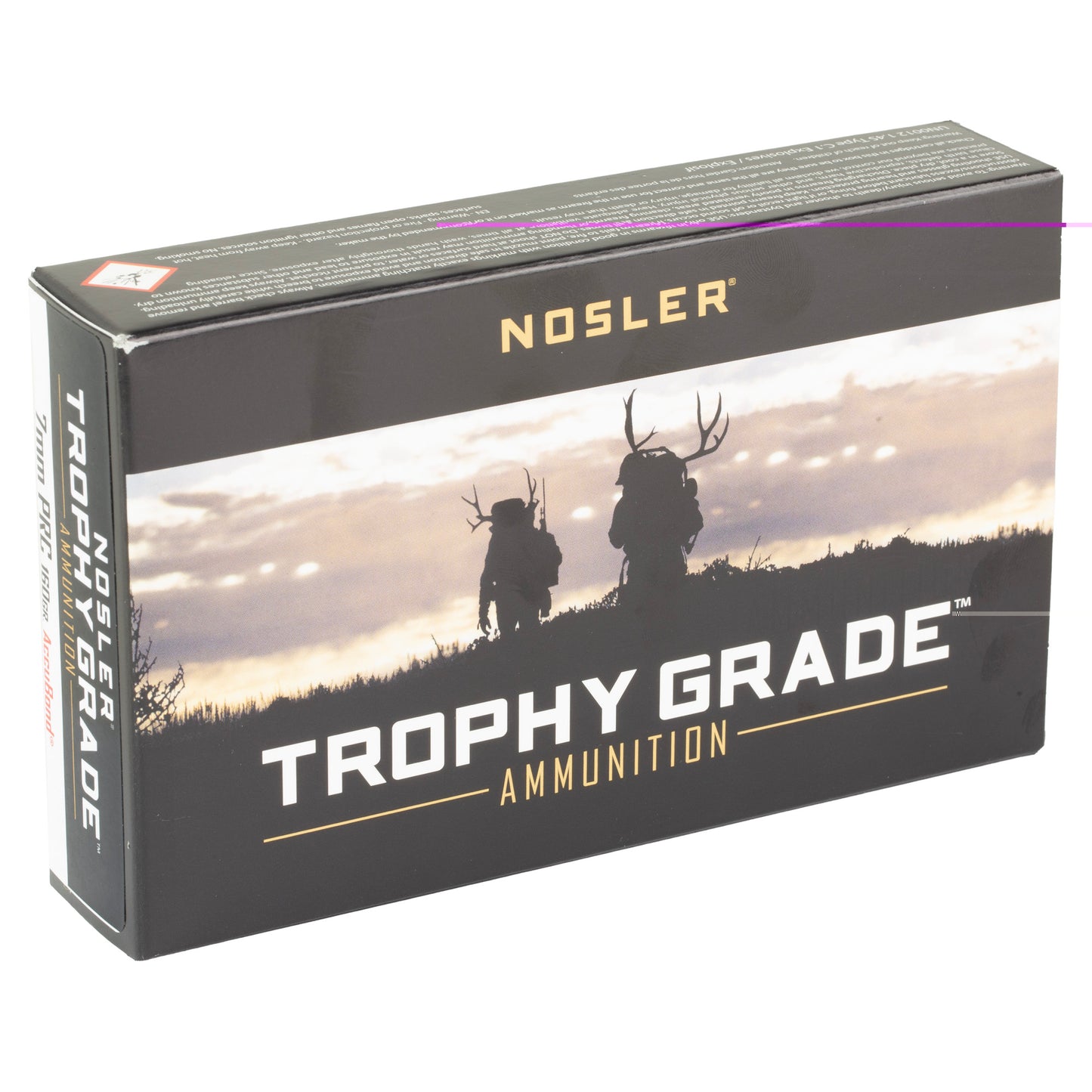 Nosler 7mm Prc 160gr Ab 20/200