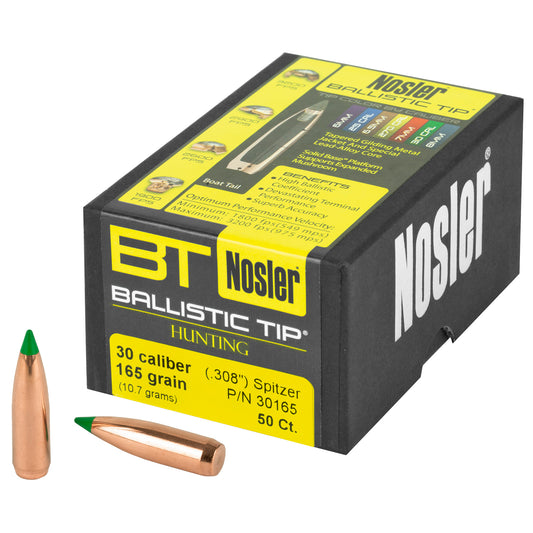 Nosler 30 Cal 165gr 50ct