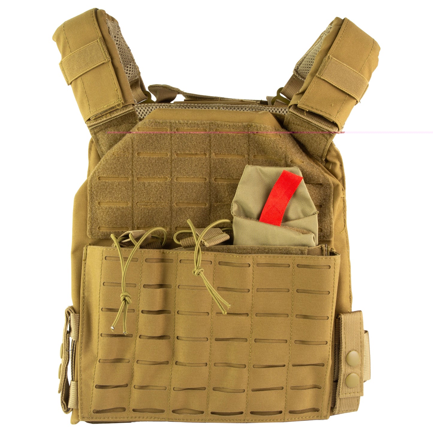 Ncstar Lsr Plate Carrier Med-2xl Tan