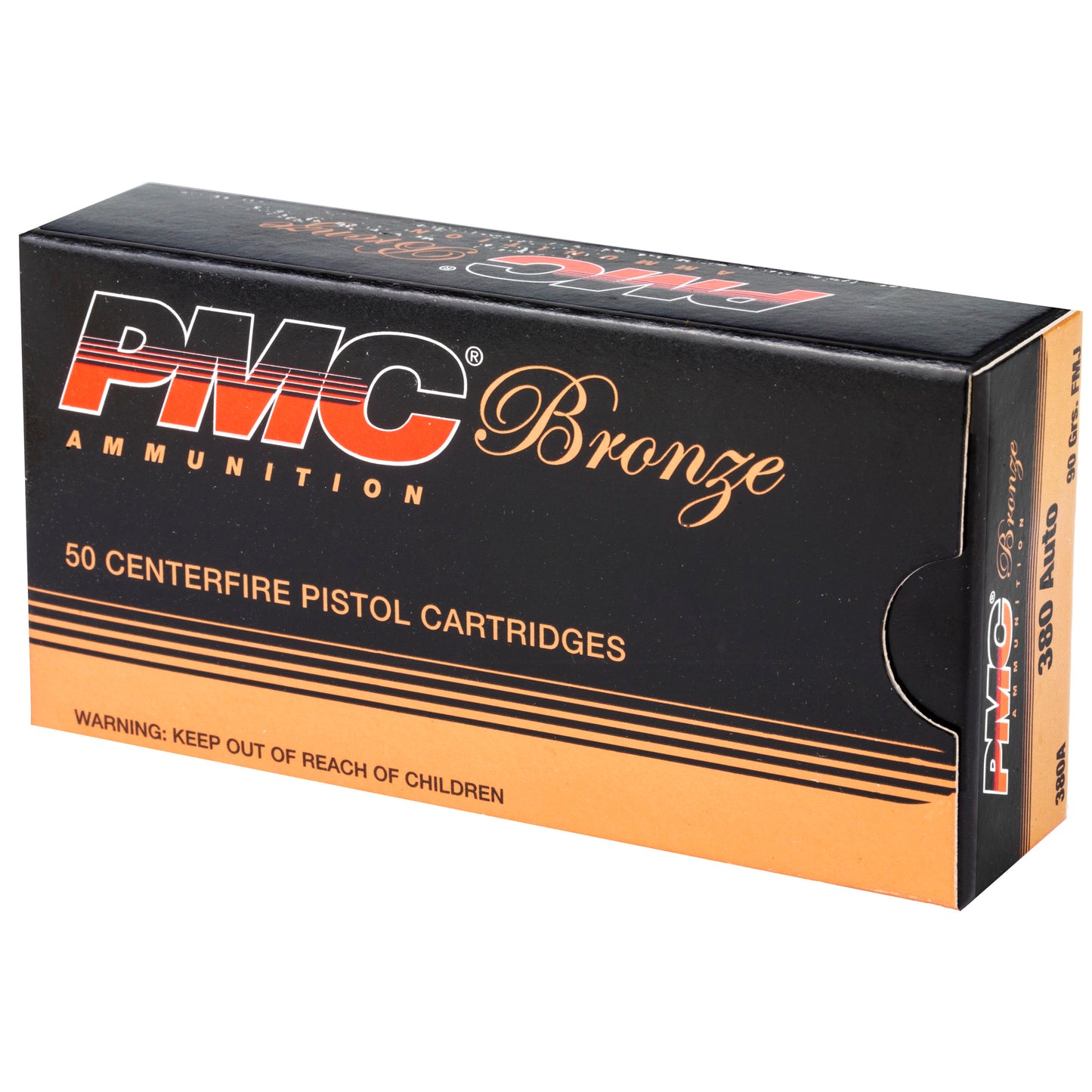 Pmc Brnz 380acp 90gr Fmj 50/1000