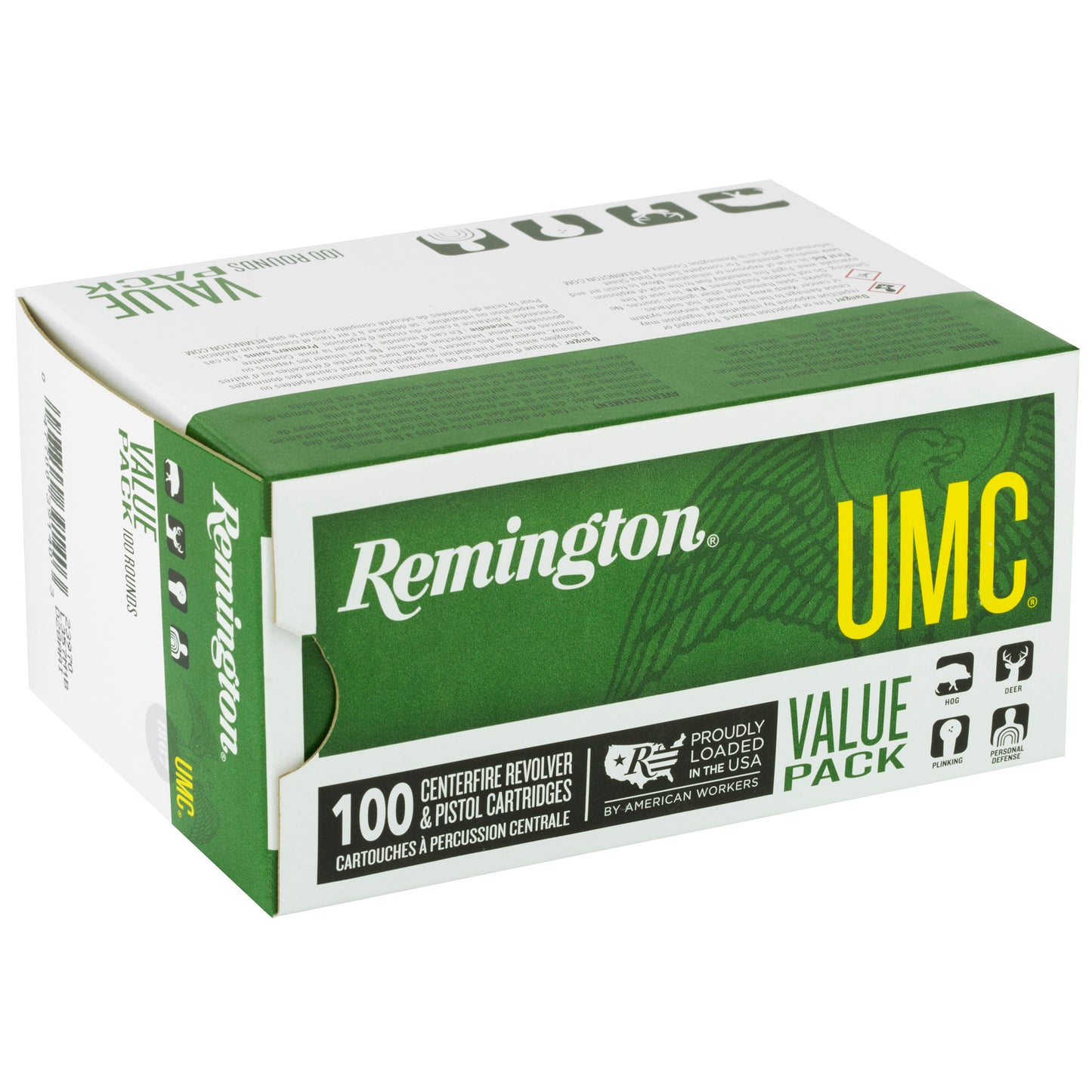 Rem Umc 357mag 125gr 100/600