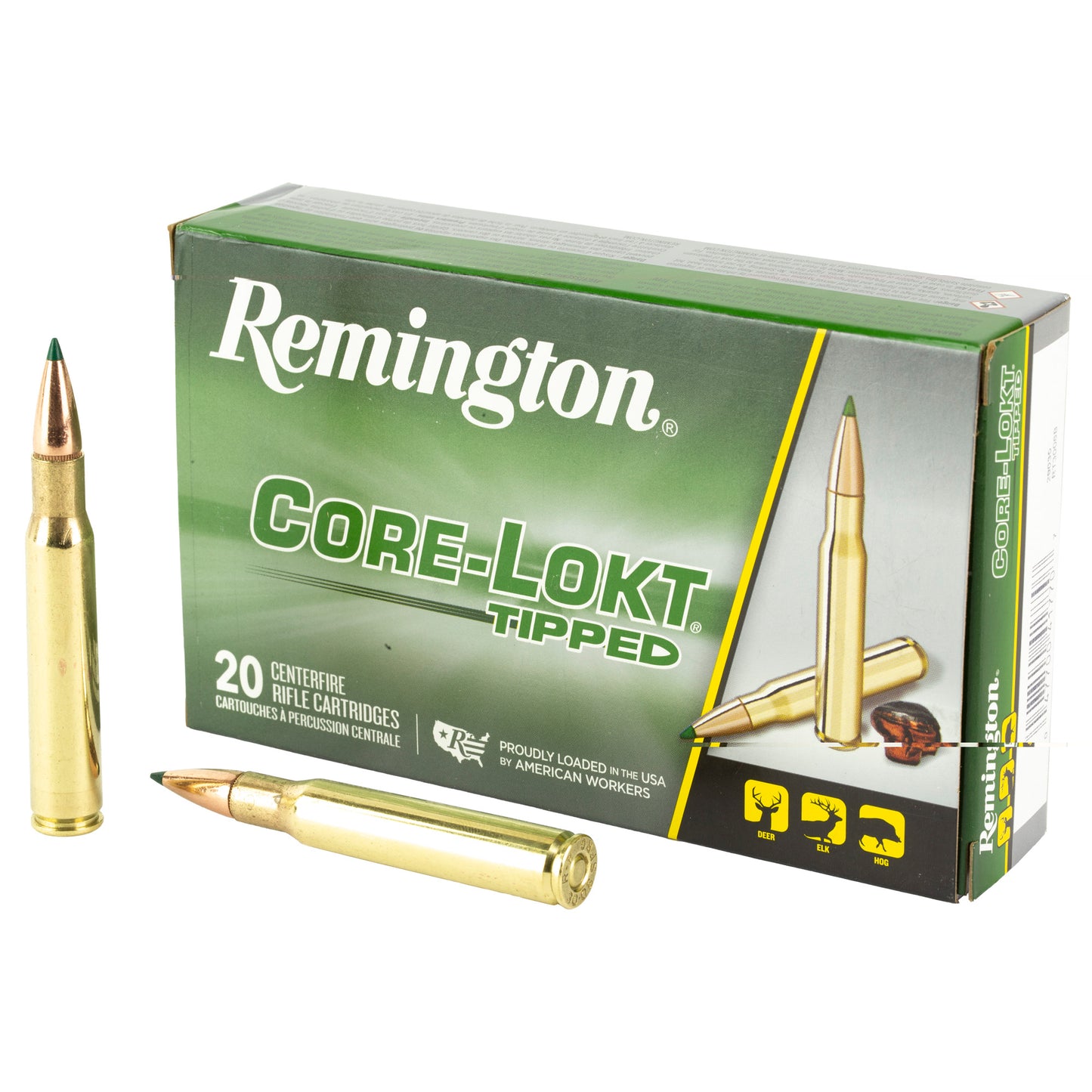 Rem 30-06sprg 165gr Cl Tipped 20/200