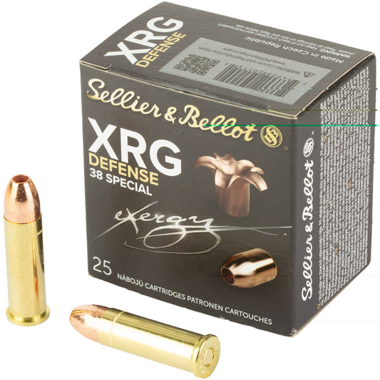 S&b 38 Special 110gr Xrg 25/1000