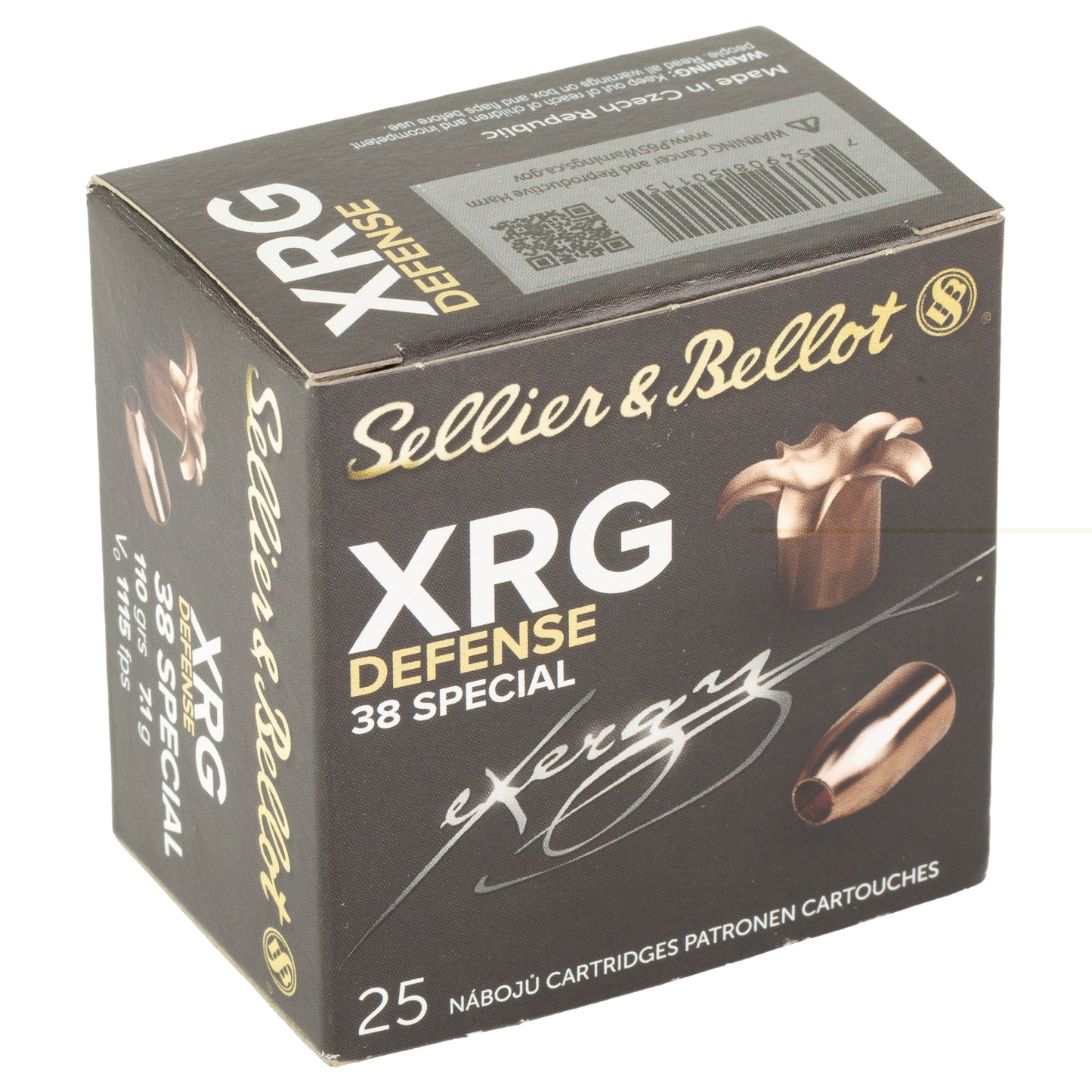 S&b 38 Special 110gr Xrg 25/1000