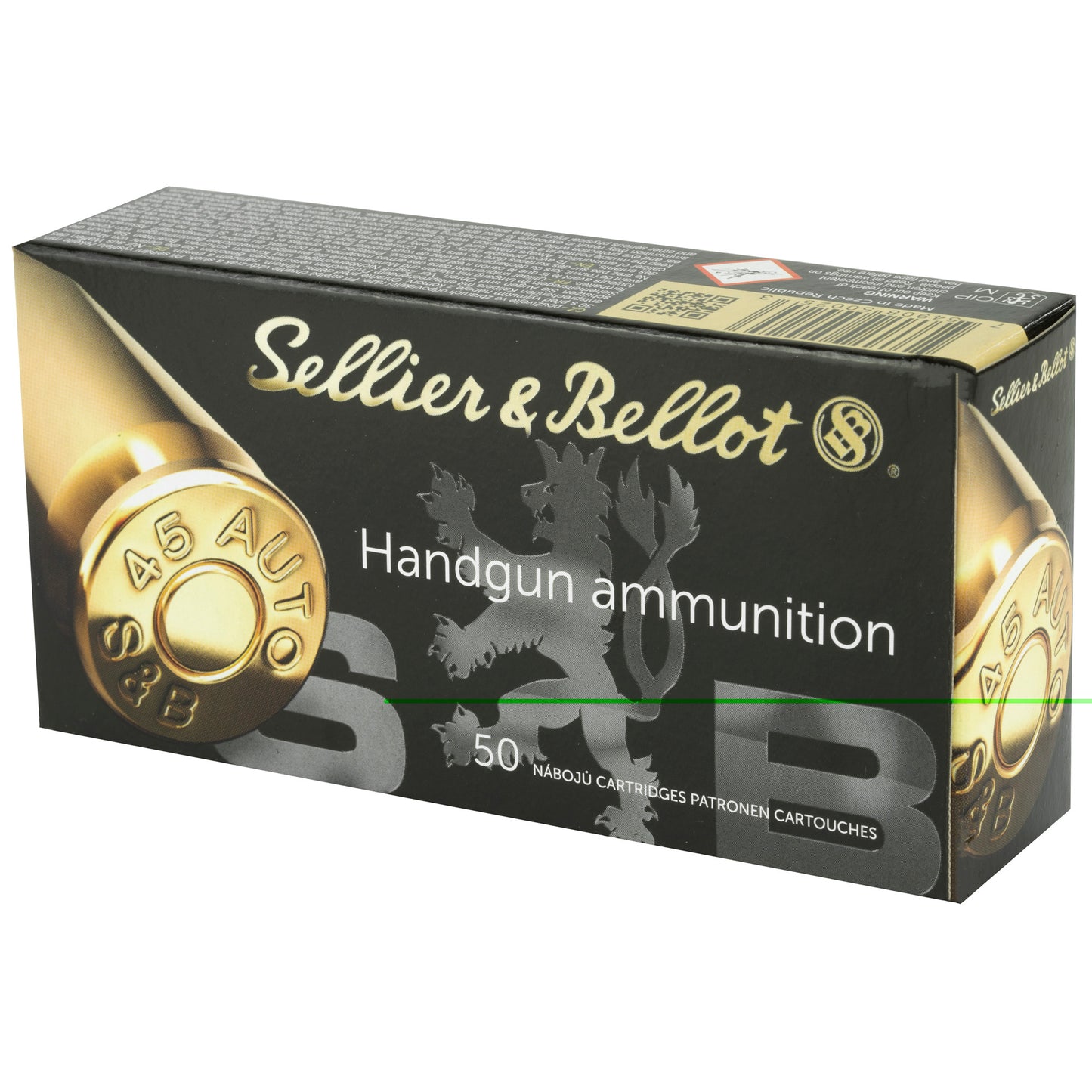 S&b 45acp 230gr Fmj 50/1000