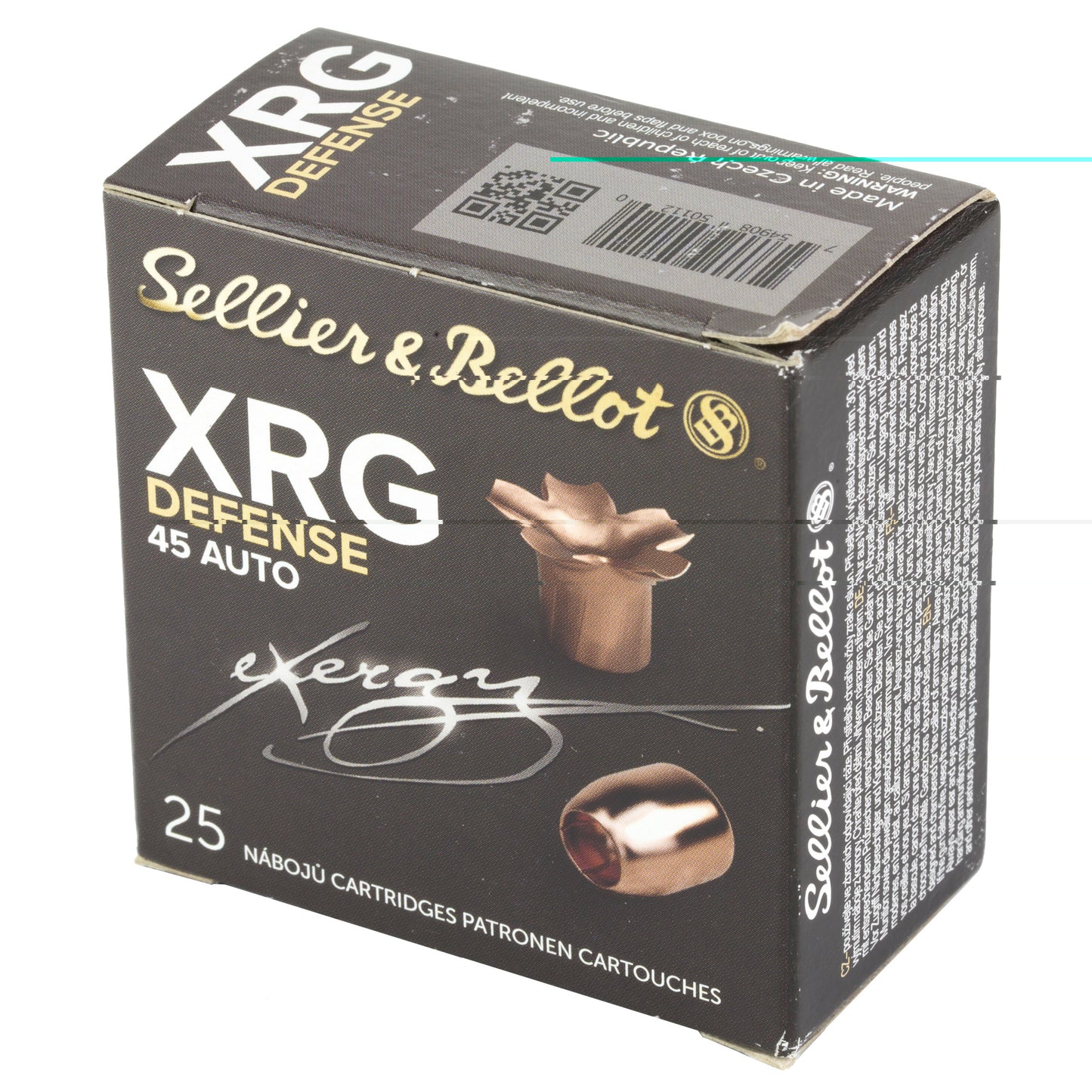 S&b 45acp 165gr Xrg 25/1000