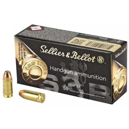 S&b 9mm 124gr Jhp 50/1000