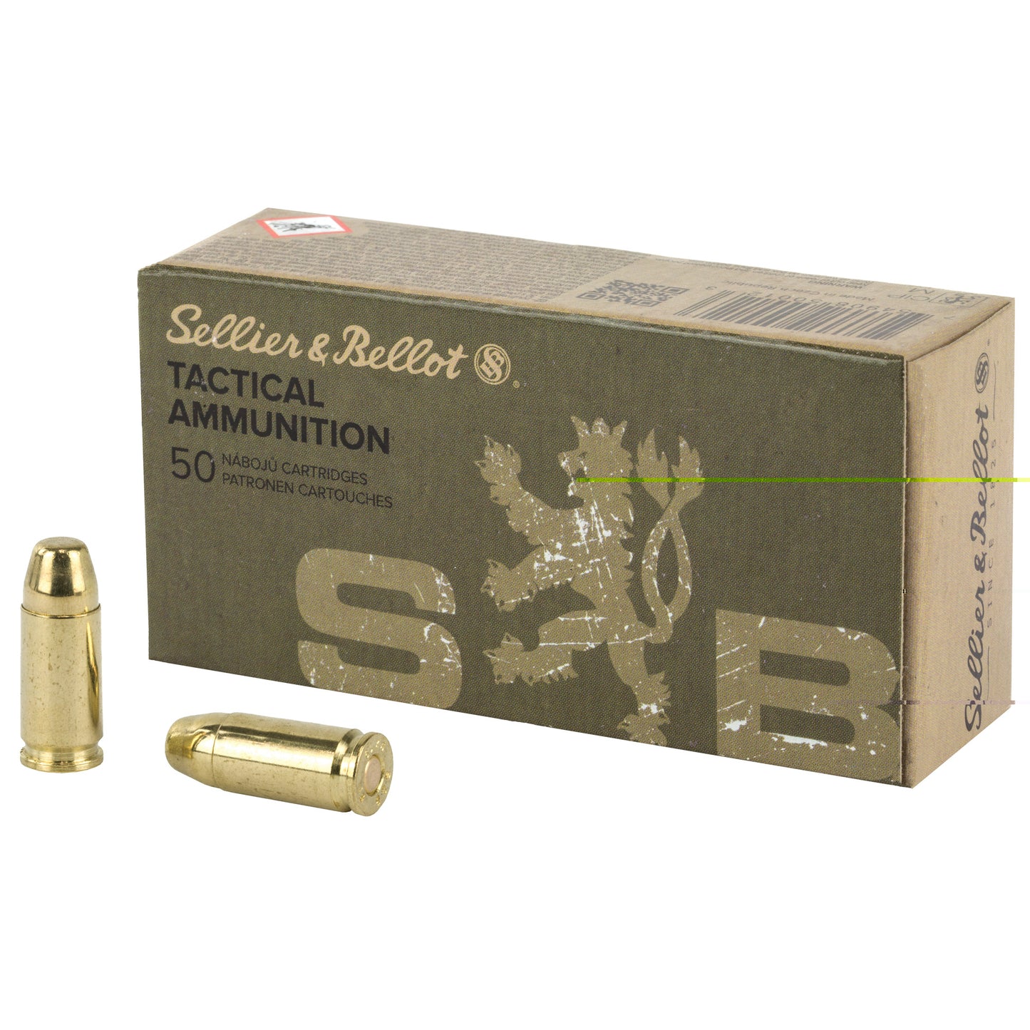 S&b 9mm Subsonic 140gr Fmj 50/1000