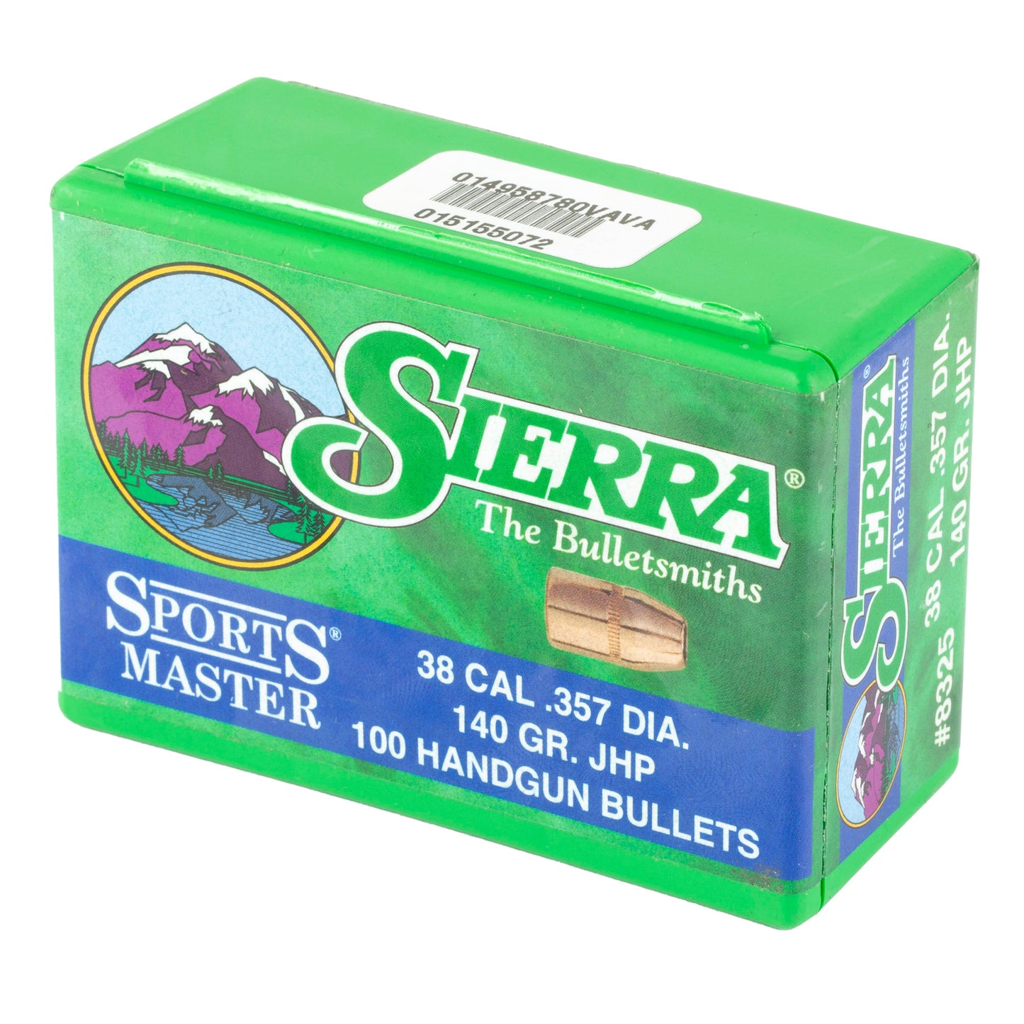 Sierra Sportsmaster .38 140gr 100 Ct