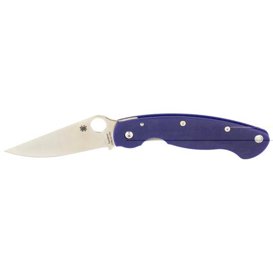 Spyderco Military Model G-10 Blue