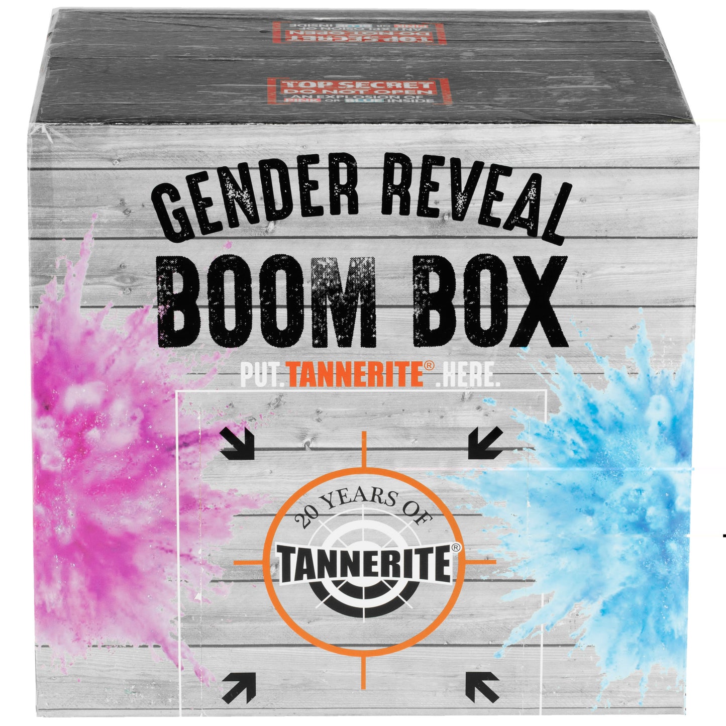 Tannerite Gender Reveal Pink