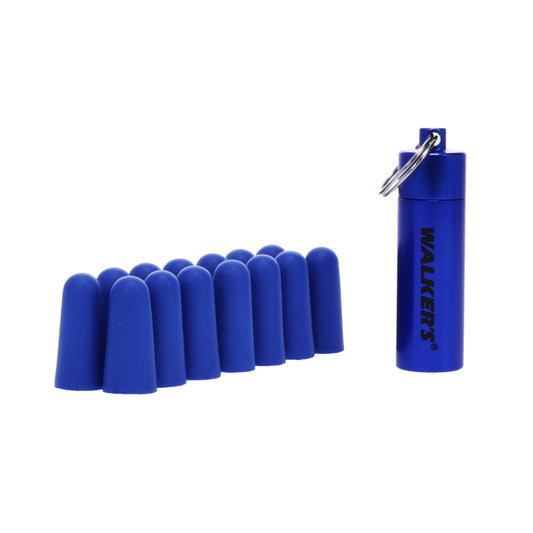 Walker's 7pk Blue Foam Plug W/case