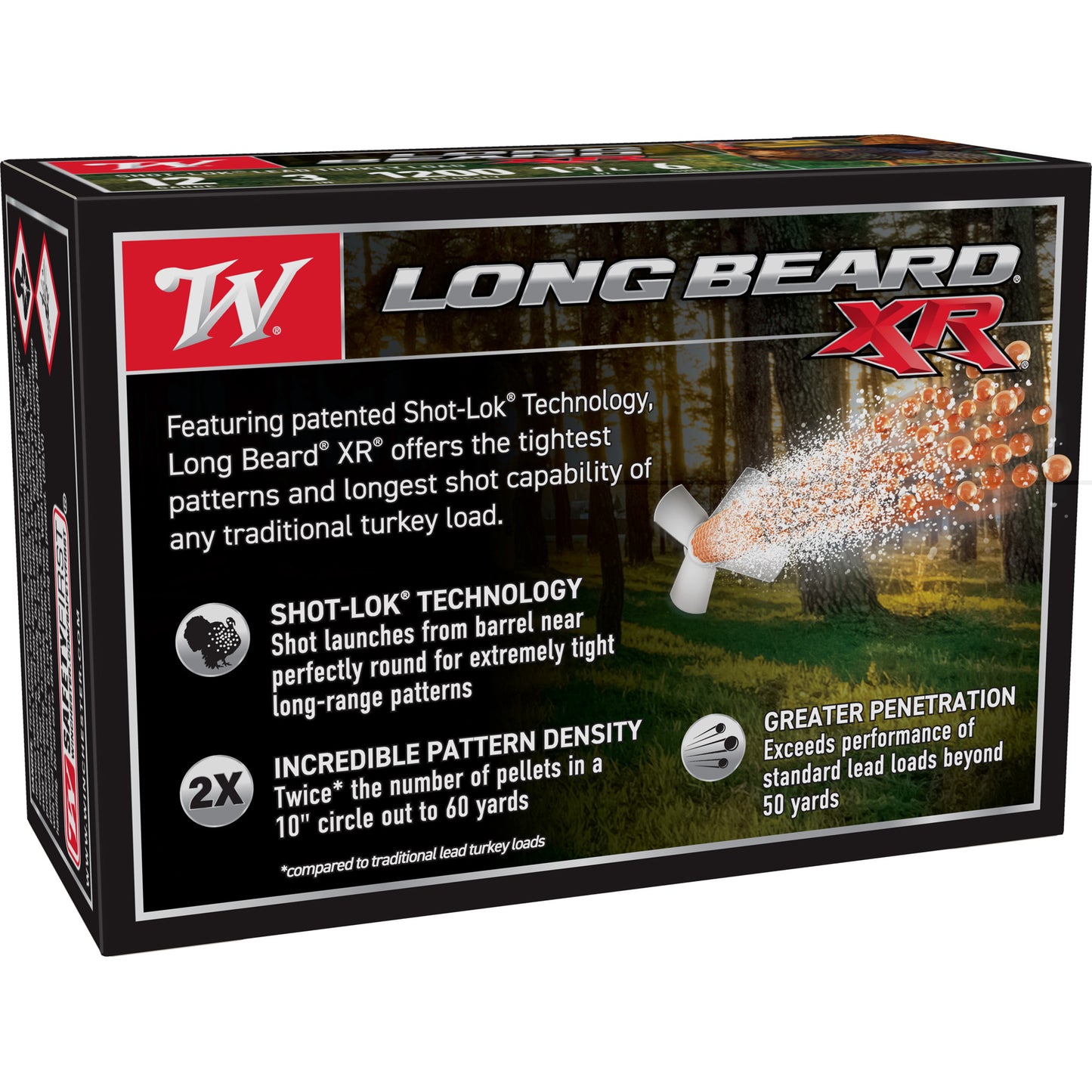 Win Lb Xr Trky 12ga 3" #6 1.75oz 10/