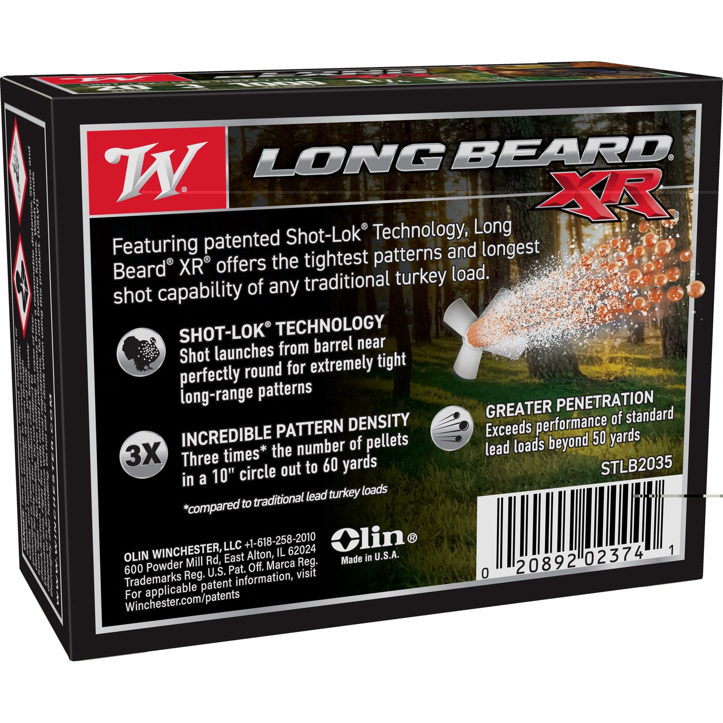 Win Lb Xr Trky 20ga 3" #5 1.25oz 10