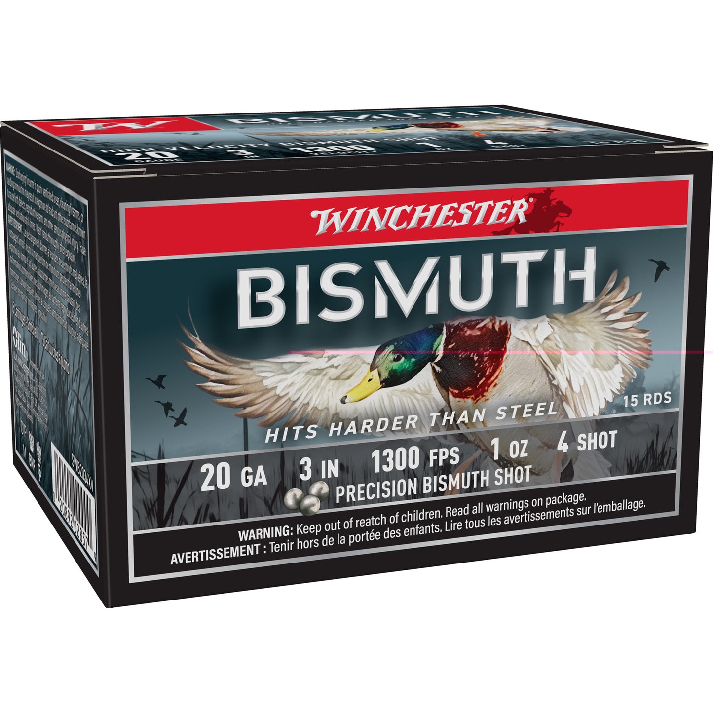 Win Bismuth 20ga 3" #4 15/150